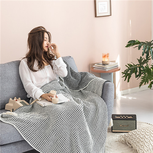 楽天市場】ブランケット 大判 ひざ掛け 北欧 夏用 おしゃれ