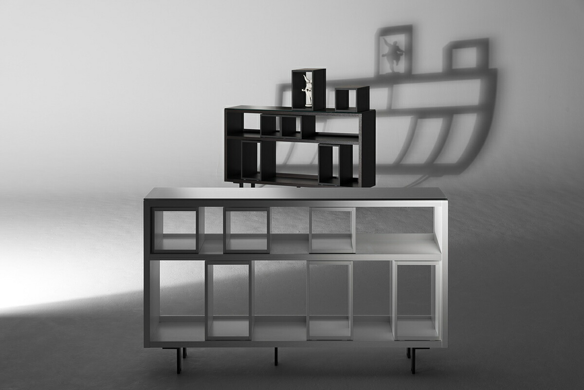 楽天市場】トッティー シェルフ モダン家具 オープンシェルフ 送料無料