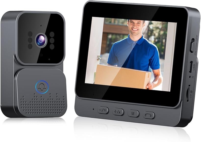 楽天市場】インターホン テレビドアホン 工事不要 スマートビデオ