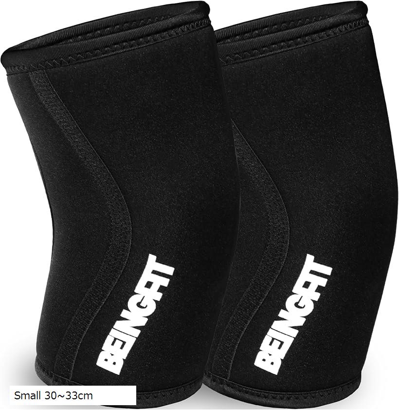 楽天市場】Beingfit ニースリーブ スクワット 用 膝サポーター 筋トレ