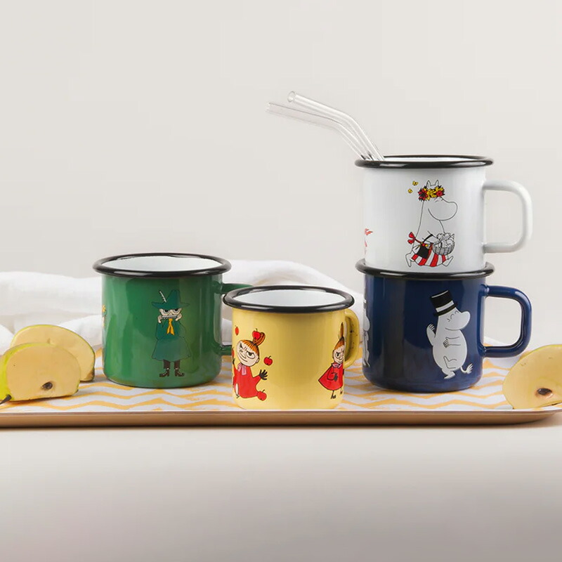 楽天市場】MOOMIN Enamel Mugムーミン ホーローマグ 370mlMuurla