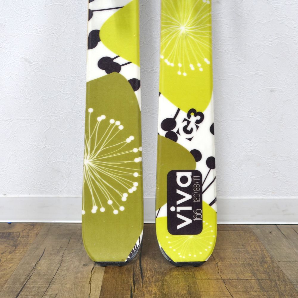 楽天市場】ジースリー G3 VIVA 166cm 88mm ビンディング タルガ ブルー