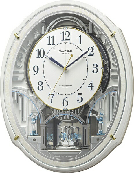 楽天市場】リズム からくり時計 スモールワールドアルディN メロディ