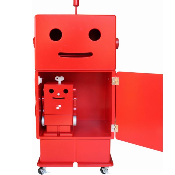 楽天市場】ロボット 収納 小物入れ スマホ立て 子供部屋 インテリア