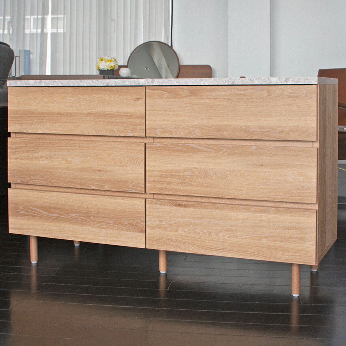 楽天市場】ドゥーロ チェスト 3段タイプ W1200 D400 H720 ドゥーロ