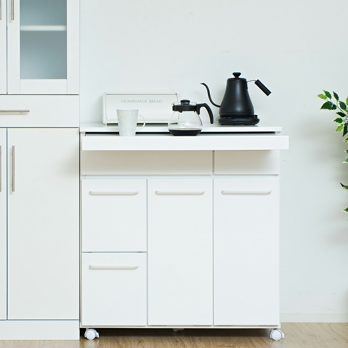 楽天市場】ダストボックス4D スライド棚付き W820 D400 H875 隠し