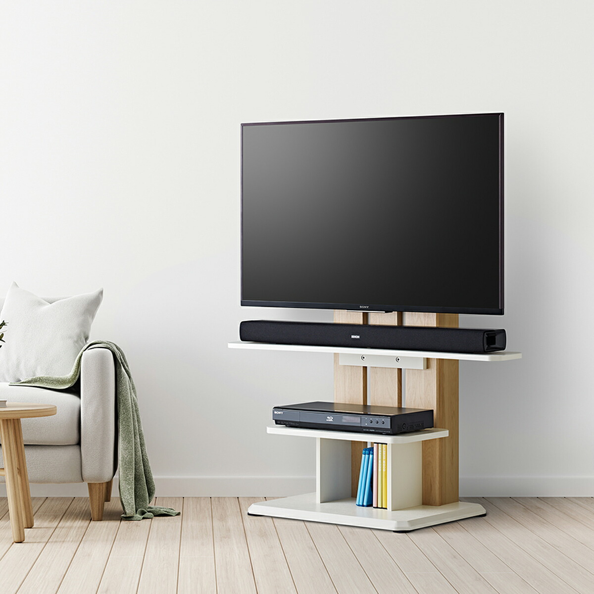 楽天市場】スウィング テレビスタンド W1000 D440 H1125 スウィング