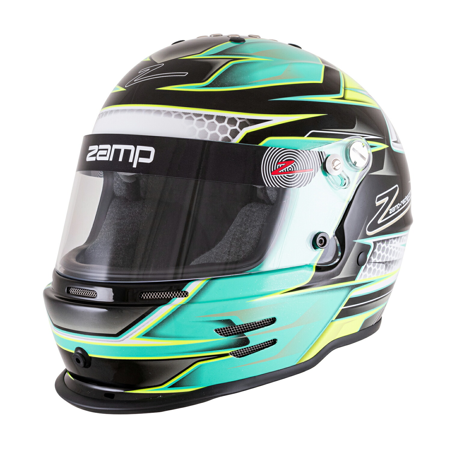 楽天市場】Zamp Helmet RZ-42Y Youth Snell CMR2016規格 Green/Silver
