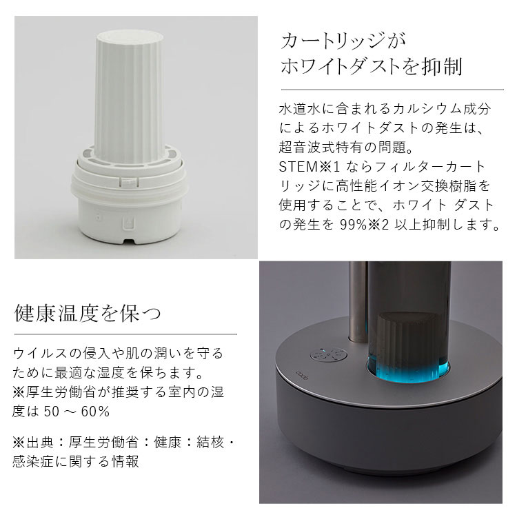楽天市場】【正規販売店】【メーカー直送】cado 加湿器 STEM700i HM