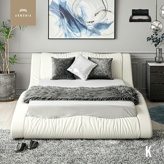 楽天市場】【期間限定特価＊ホワイト34%OFF／ブラック10%OFF】 ベッド