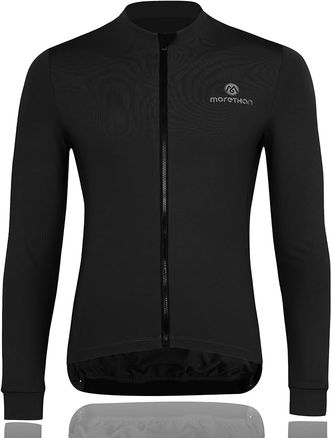 楽天市場】[Morethan] サイクルジャージ 裏起毛 長袖 メンズ サイクル