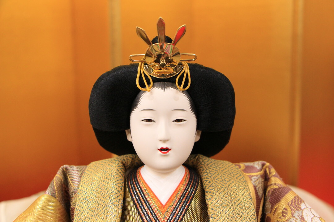 楽天市場】雛人形 親王飾り 安藤桂甫作 雪印極上五番No.1 金屏風毛氈