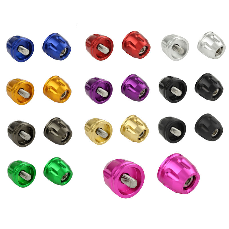 楽天市場】POSH ポッシュ リボルバー バーエンド カワサキ純正ハンドル