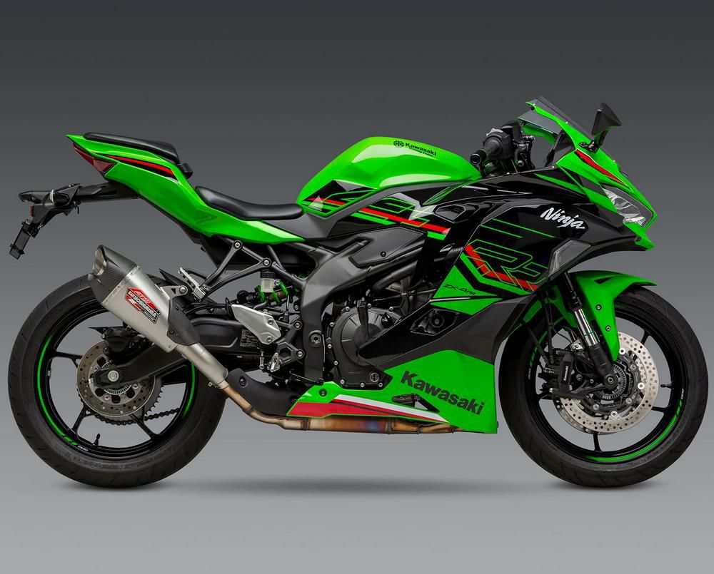 楽天市場】ZX-4RR Ninja スリップオンマフラー AT2 ステンレス