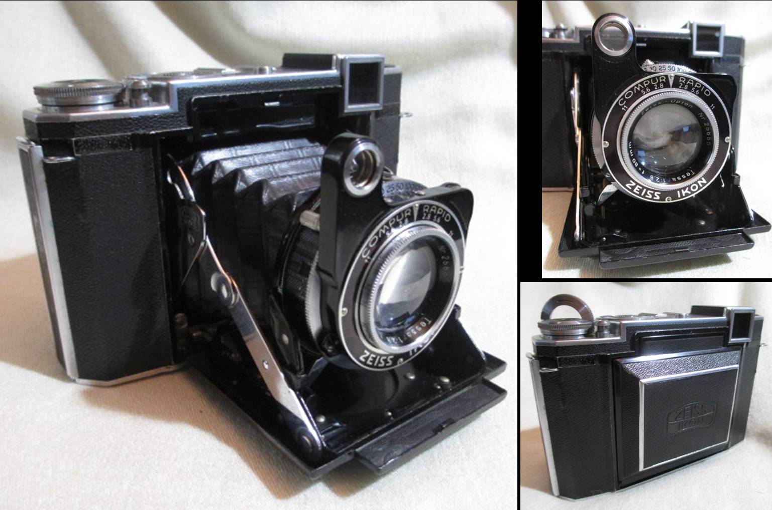 楽天市場】Zeiss Ikonのフォールディングカメラ、Super Ikonta 532/16