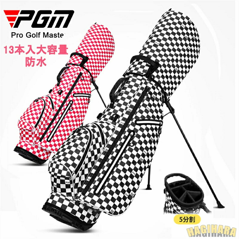 楽天市場】チェック柄（キャディバッグ｜バッグ・ケース）：ゴルフ