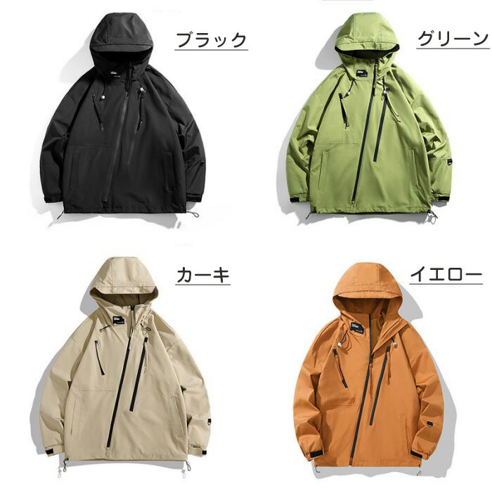 楽天市場】ジャケット メンズ 秋 春 冬 斜めのジップ ブルゾン
