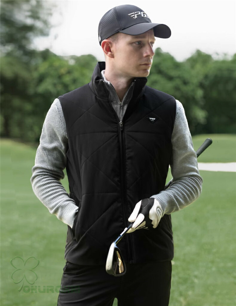 楽天市場】ゴルフベスト メンズ ジャケット ゴルフウェア 防風 保温