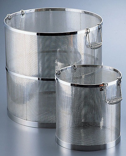 楽天市場】UK18-8パンチング丸型スープ取りざる42用 : フタバ