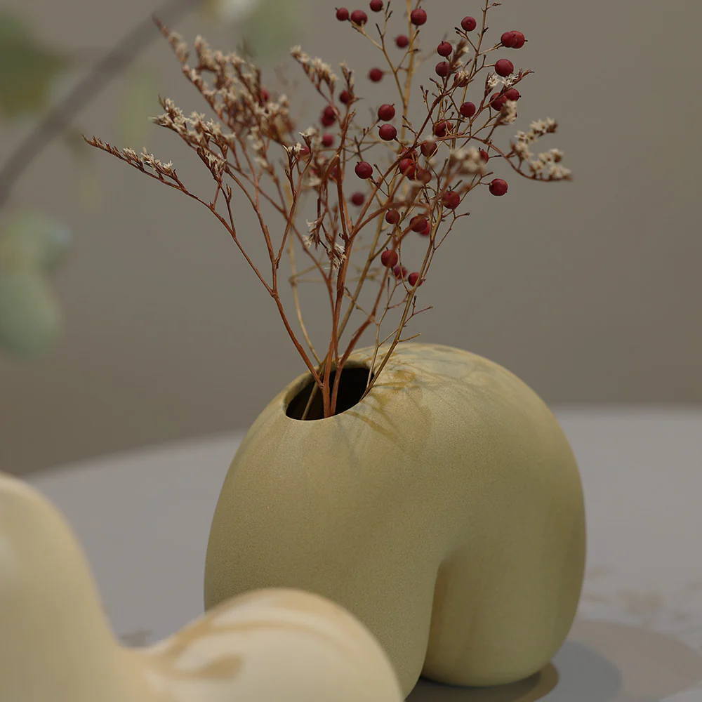 楽天市場】モマ Moma フラワーベース 花瓶 陶器 花器 置物