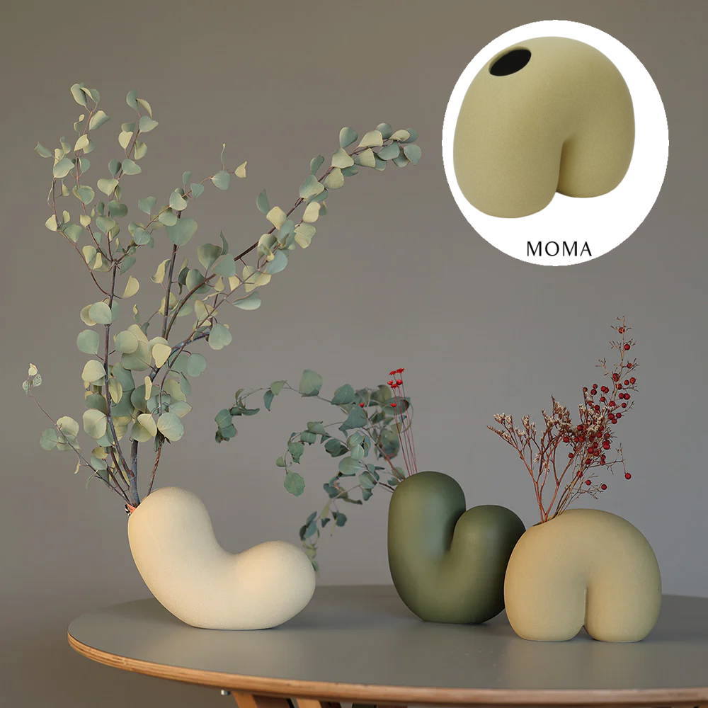 楽天市場】モマ Moma フラワーベース 花瓶 陶器 花器 置物