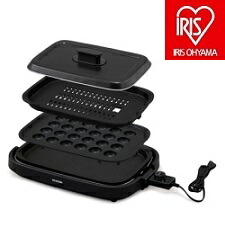 楽天市場】アイリスオーヤマホットプレート apa-137-の通販