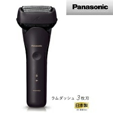楽天市場】【送料無料】 パナソニック ラムダッシュ 3枚刃 （茶） ES