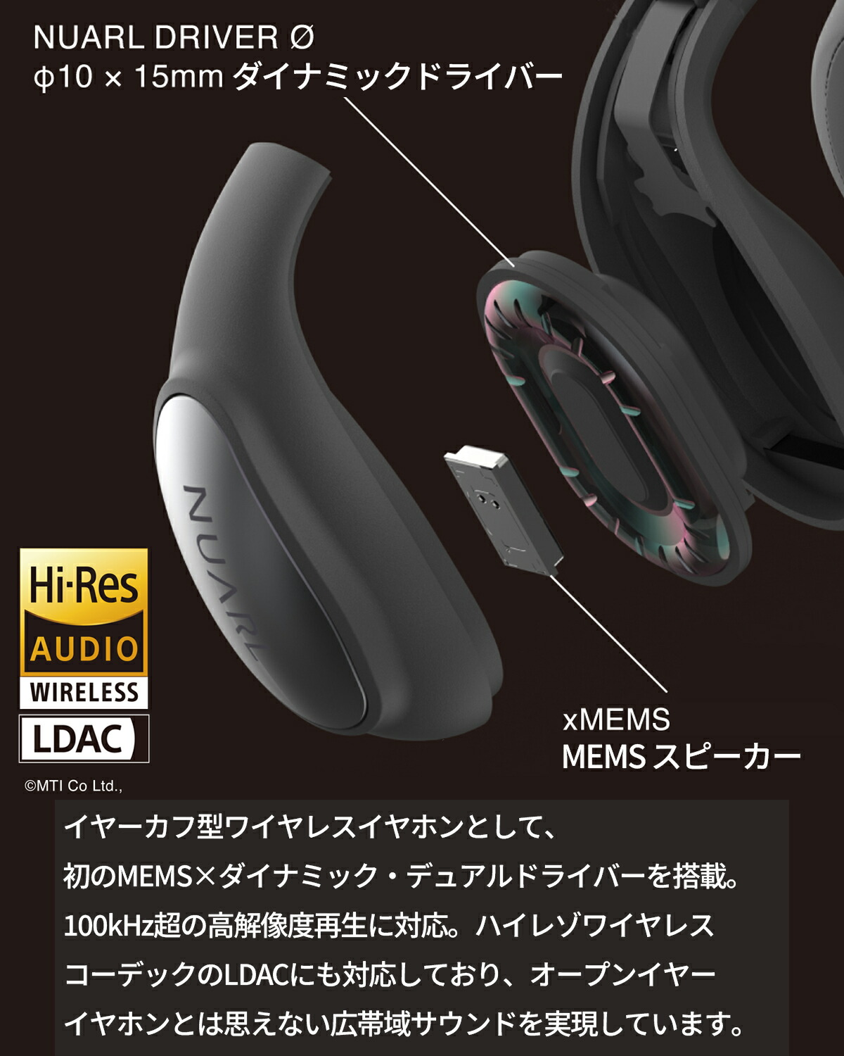 楽天市場】【楽天スーパーSALE10%OFF】【30日間返品無料】NUARL νClip