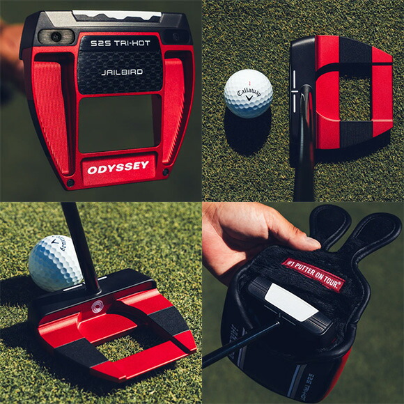 楽天市場】オデッセイ パター 2026 Square 2 Square TRI-HOT JAILBIRD