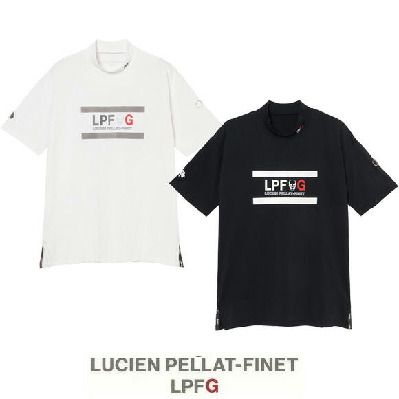 楽天市場】LUCIEN PELLAT-FINET LPFG メンズ 2ライン 半袖モックネック