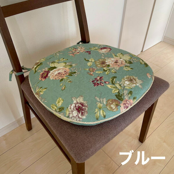 楽天市場】シートクッション 4枚セット お買得 ひも付き おしゃれ