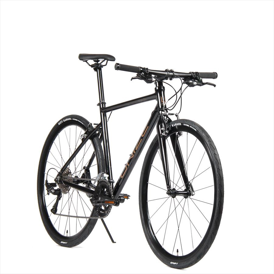 楽天市場】クロスバイク UNIZE Kamuza Black (ユナイズ カムザ