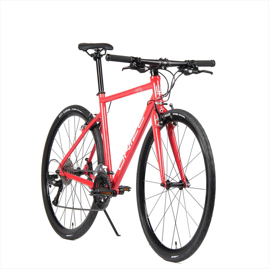 楽天市場】クロスバイク UNIZE Kamuza Passion Red (ユナイズ カムザ