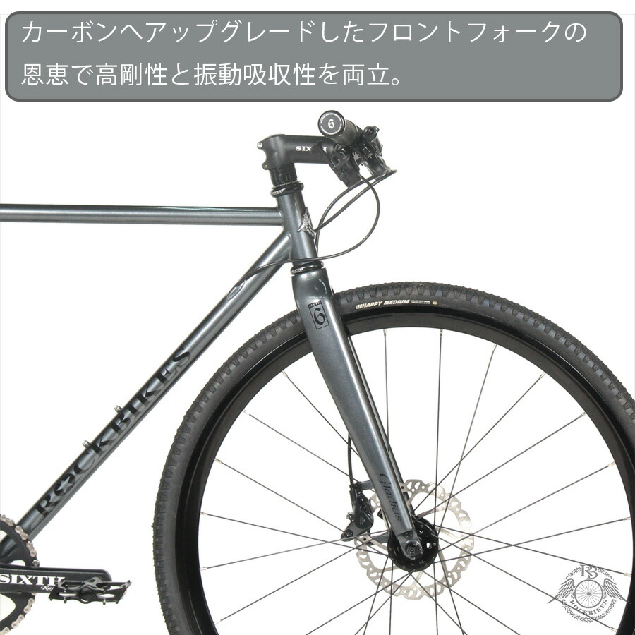 楽天市場】クロモリ ディスク ROCKBIKESGreed 1x11s Deore 700x32CLAVA