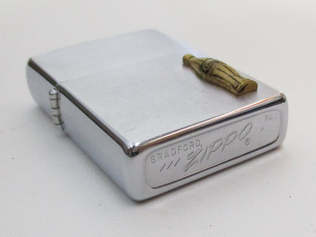 楽天市場】ビンテージZippo Coca Cola コカコーラ バッジ貼り 1977年製