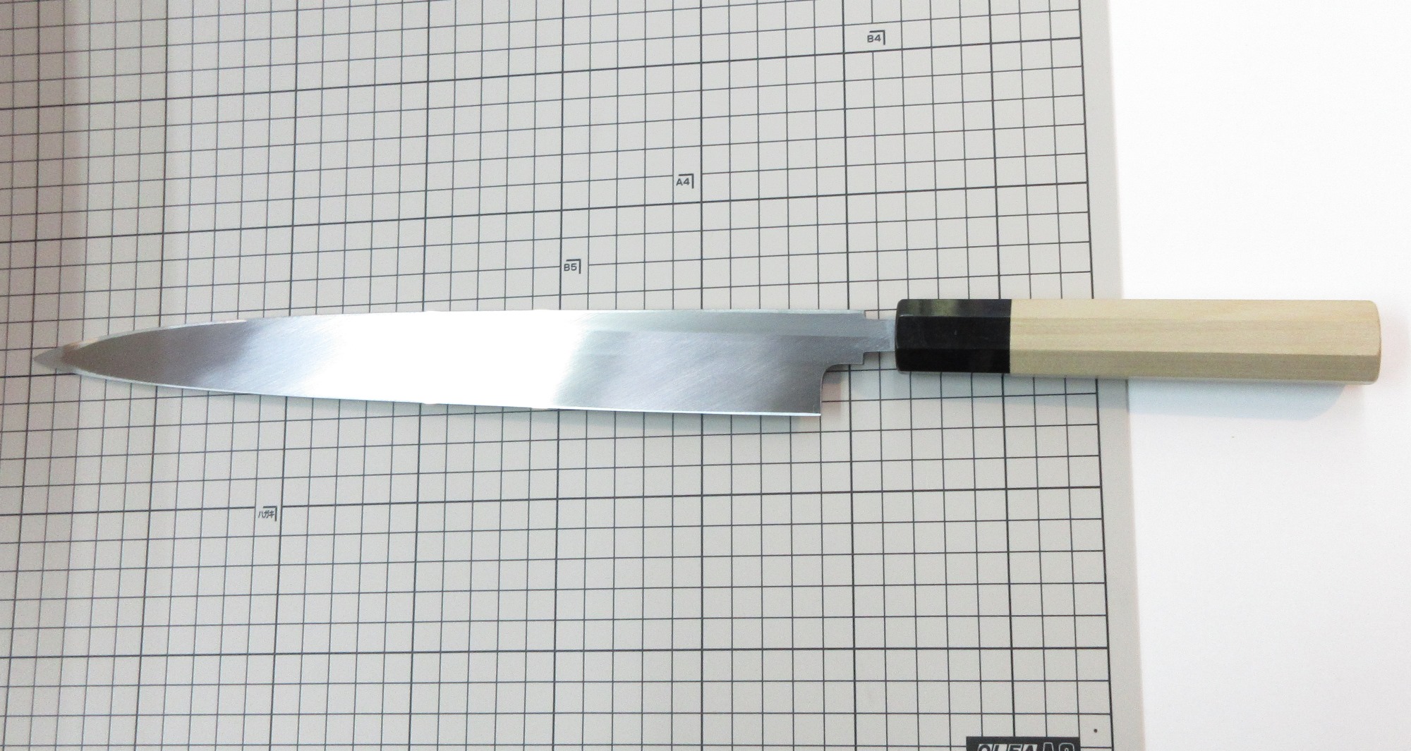 楽天市場】正本総本店 本焼青鋼 柳刃 刺身包丁 ミラー仕上げ 青紙一号