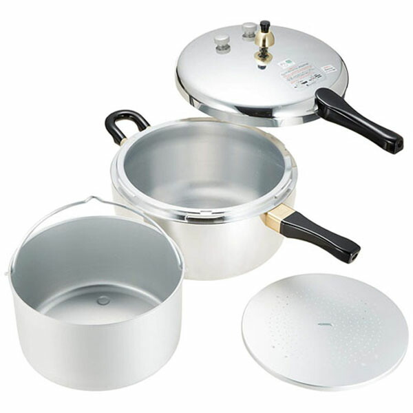 楽天市場】【日本製】 鋳物屋 ヘイワ圧力鍋 PC-45A （満水容量4.5L