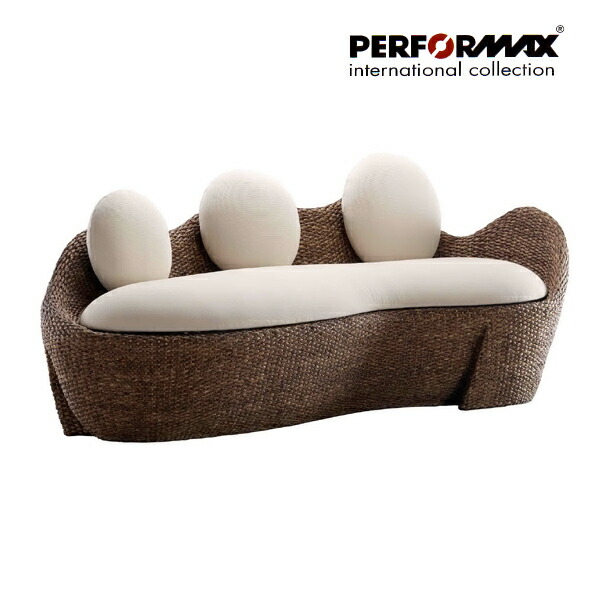 楽天市場】高品質 ウォーターヒヤシンス ソファ 3P 3人掛け ワイド