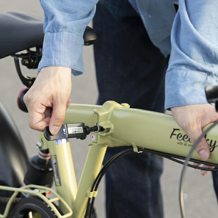 楽天市場】【楽天スーパーSALE】Feel sky 折畳FATバイク20×3.0 6段