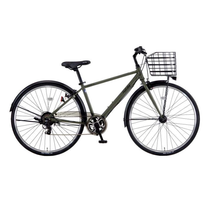 楽天市場】カゴ付き クロスバイク（シティサイクル｜自転車