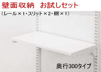 楽天市場】【お試しお買い得】収納システム W450×H700 ウォールラック