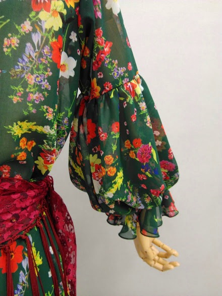 楽天市場】フラメンコ衣装 ツーピース ブラウス スカート ファルダ