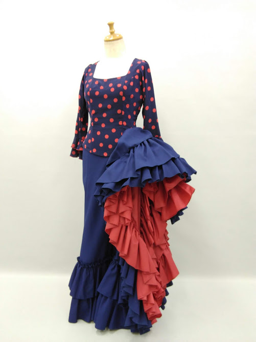 楽天市場】練習用コーラ レッスン用バタデコーラ フラメンコ衣装 全20