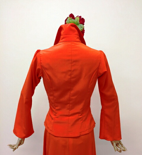 楽天市場】フラメンコ衣装 ブラウス オレンジ ブラウス全18色