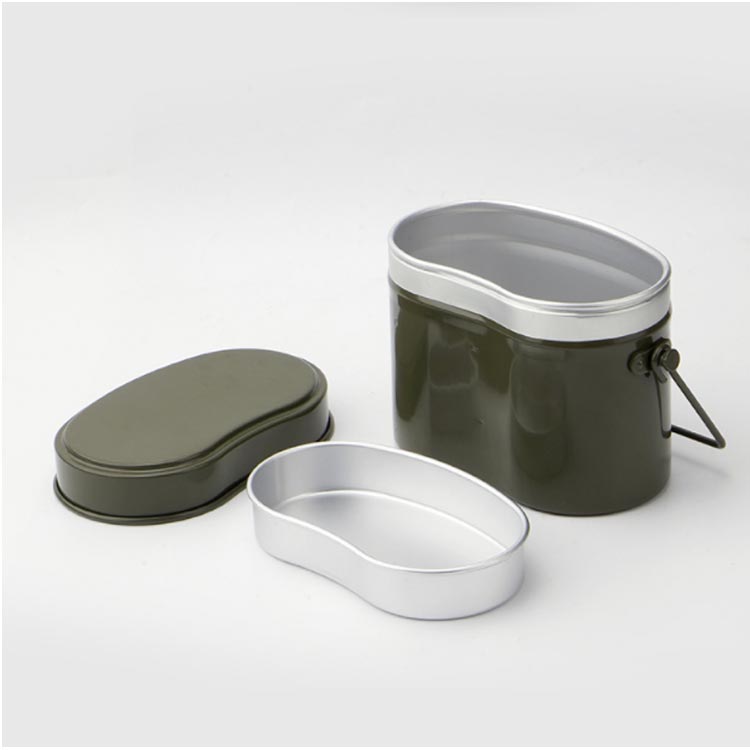 楽天市場】戦闘飯盒 2型 ソロキャンプ 戦闘 飯盒 2合炊き 自衛隊飯盒