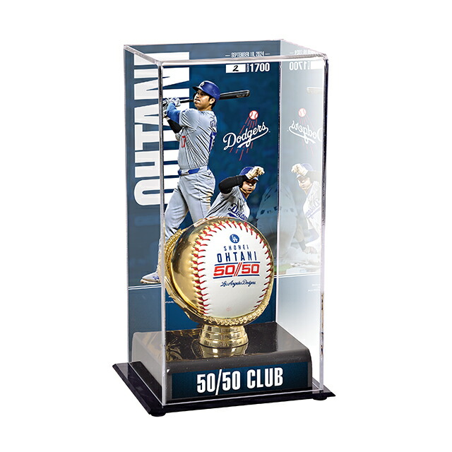 楽天市場】大谷翔平 50-50達成記念 公式ゴールド・ベースボール 特製