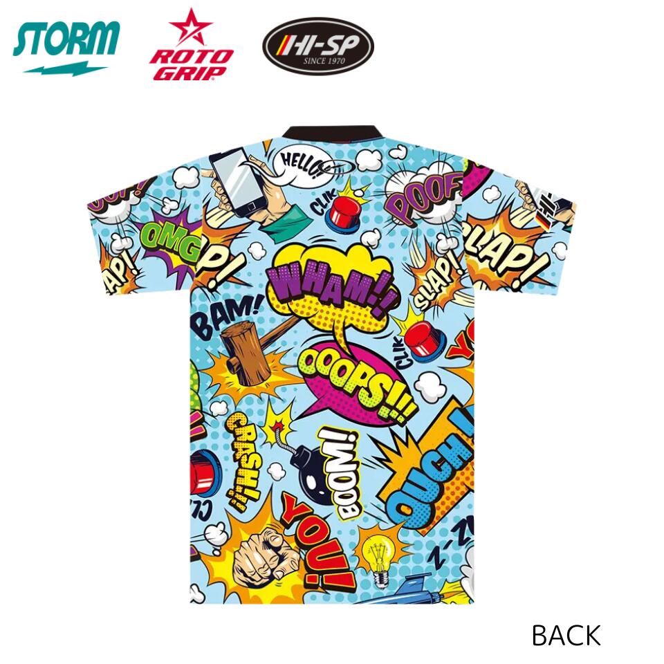 楽天市場】【STORM】 STコミック HS-01147 ウエア ボウリング STORM