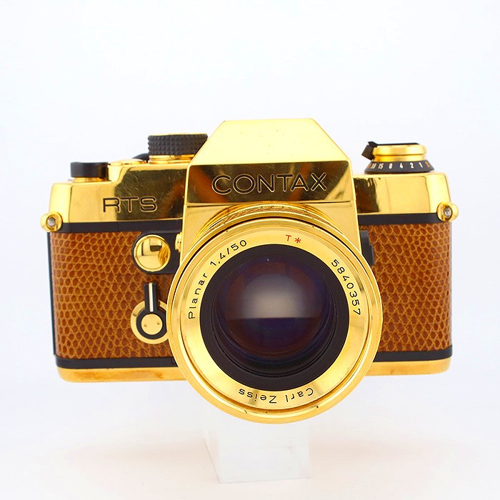 楽天市場】【中古】 (コンタックス) CONTAX RTSｺﾞｰﾙﾄﾞ＋ﾌﾟﾗﾅｰ50/1.4