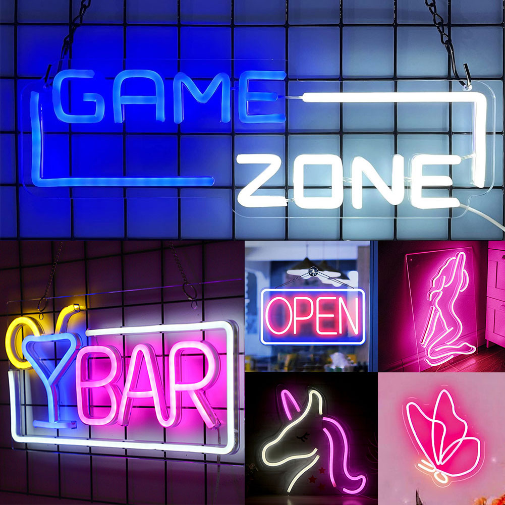 楽天市場】LED ネオンサイン インテリア ネオンライト アートパネル