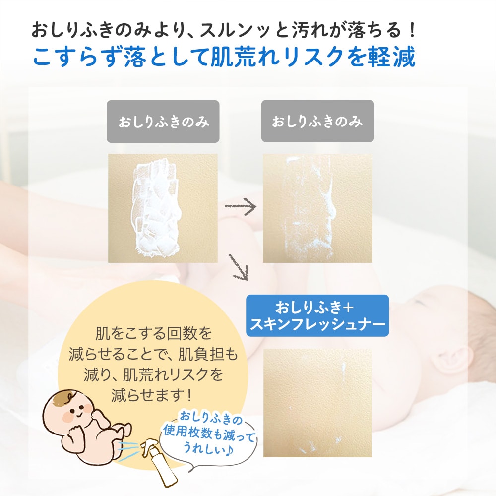 楽天市場】【公式】 ママ＆キッズ ベビー スキンフレッシュナー 150ml